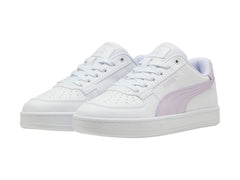 Tenis PUMA Caven 2.0 Blanco y Lila para Niña