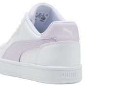 Tenis PUMA Caven 2.0 Blanco y Lila para Niña