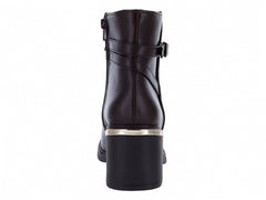 Botines Lady Paulina Color Moka para Mujer