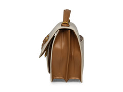 Bolsa de Hombro Steve Madden Barbs Bone Camel para Mujer