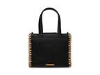 Bolso Steve Madden Baris Negro y Dorado para Mujer