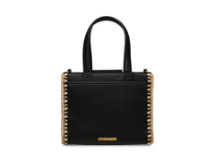 Bolso Steve Madden Baris Negro y Dorado para Mujer