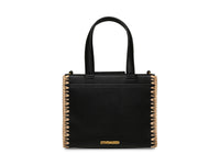 Bolso Steve Madden Baris Negro y Dorado para Mujer