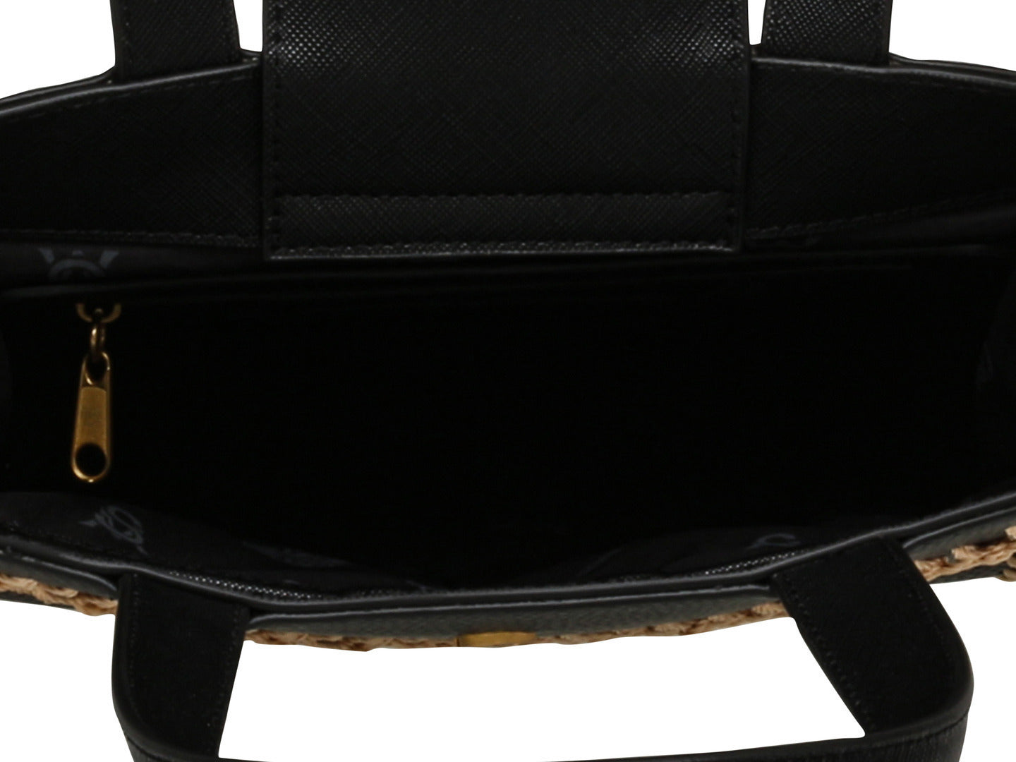 Bolso Steve Madden Baris Negro y Dorado para Mujer