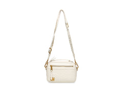 Bolso Steve Madden Bkort Color Bone/Gold para Mujer