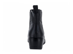 Botines Stefania de Piel Negro para Mujer