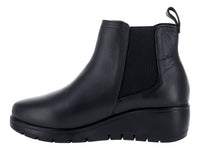 Botines Stefania de Piel Negro para Mujer