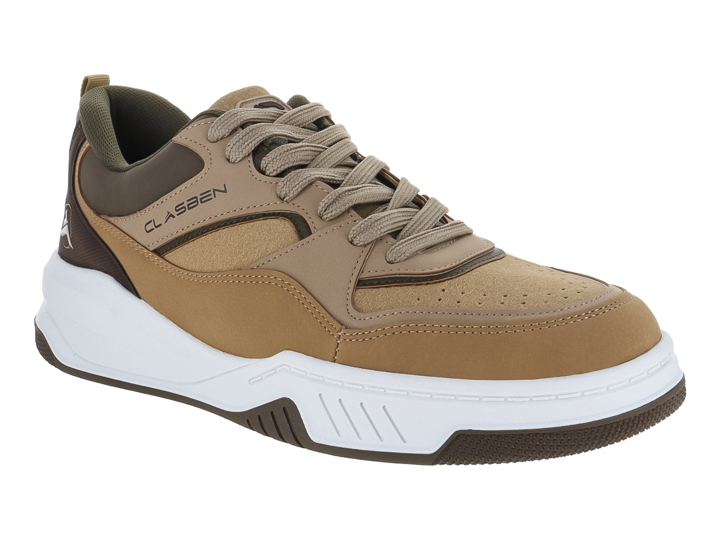 Tenis Clasben Beige Caballero Alfie Para Hombre