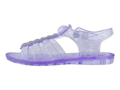 Sandalias Roze Morado Transparente para Niña