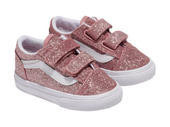 Tenis Vans Old Skool V Rose Gold para Niña