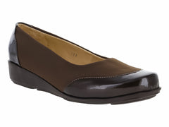 Zapatos Planos Capricho Color Café para Mujer