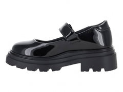 Zapatos Coqueta Negros de Charol para Niña