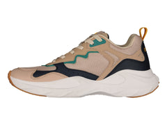 Tenis Charly Beige y Marino para Hombre