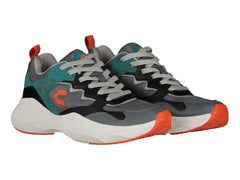 Tenis Charly Oxford Gris y Negro para Hombre