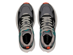 Tenis Charly Oxford Gris y Negro para Hombre