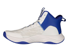 Tenis Charly de Baloncesto Blanco y Azul para Hombre