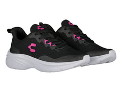 Tenis Charly Negro con Fucsia para Mujer