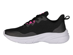 Tenis Charly Negro con Fucsia para Mujer