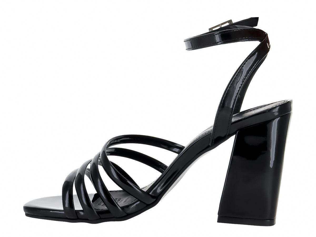 Sandalias Clasben Negro Charol para Mujer