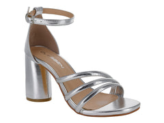 Zapatillas Clasben Tirana Plata para Mujer