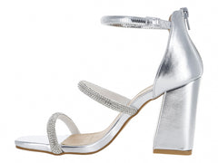 Zapatillas Clasben Plata para Mujer