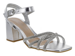 Sandalias ROZE Plateadas para Mujer