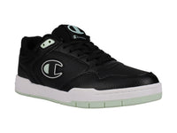 Tenis Champion Arena Lo Negro con Menta para Mujer