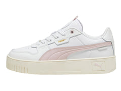 Tenis Puma Carina Street Lux Blanco y Malva para Mujer