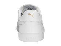 Tenis PUMA Club 5v5 Blanco y Oro para Mujer