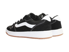 Tenis Vans Ryland LS Negro y Blanco para Mujer