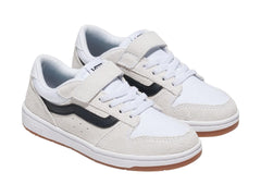 Tenis Vans Ryland LS V Blanco y Negro para Niño