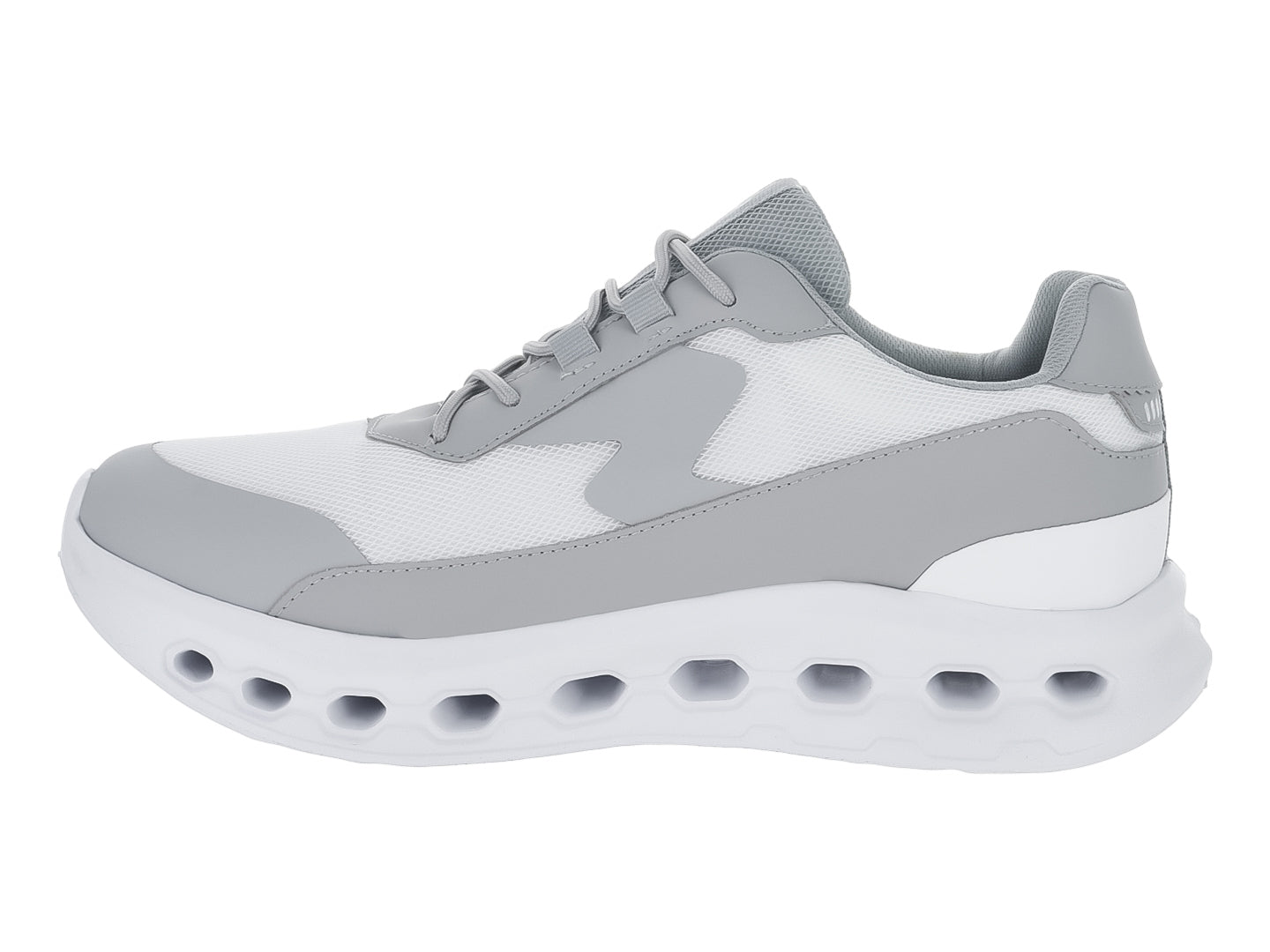 Tenis Andrax Baloncesto Gris y Blanco para Hombre