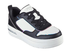 Tenis Skechers Court Hi-Air Negro para Niña