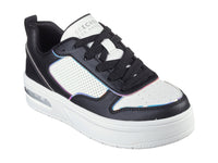 Tenis Skechers Court Hi-Air Negro para Niña
