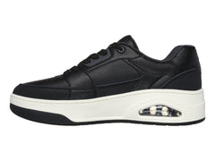 Tenis Skechers One Court Negro con Turquesa para Hombre