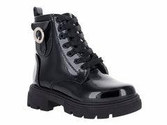 Botines Miroslava Negro Charol para Niña