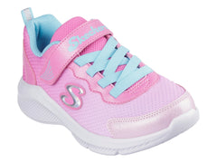 Tenis Skechers Sole Swifters Rosa y Azul Claro para Niña