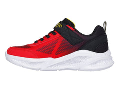 Tenis Skechers Meteor-Lights Rojo y Negro para Niño