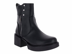 Botines Luna Rosa Negro para Mujer