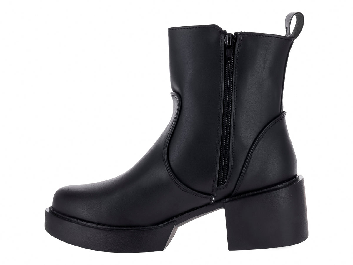 Botines Luna Rosa Negro para Mujer