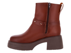 Botines Luna Rosa Color Tan para Mujer