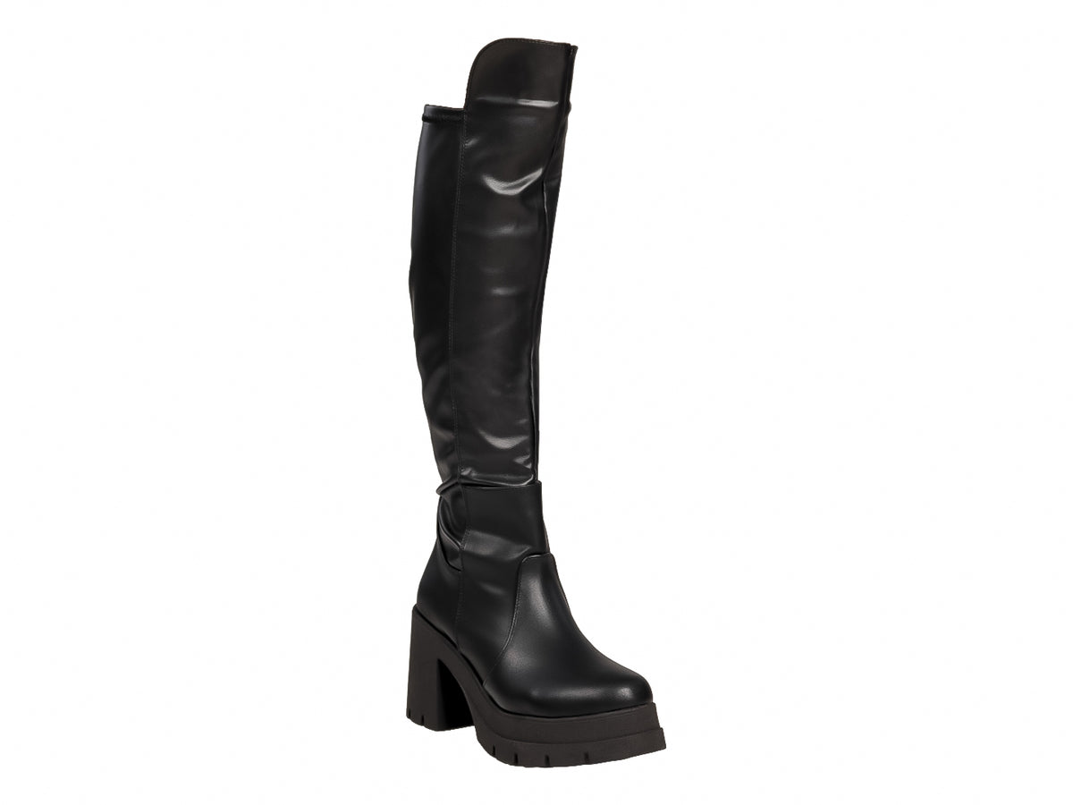 Botas Luna Rosa Diva Negro para Mujer