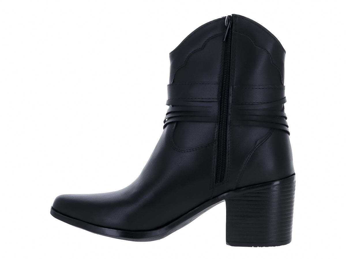 Botines Luna Rosa Diva Negros para Mujer
