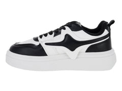 Tenis Boullevard Yanis Blanco y Negro para Mujer