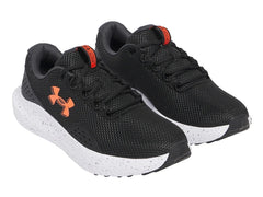 Tenis Under Armour Charged Surge 4 Negro y Naranja para Hombre