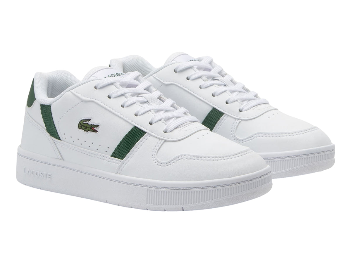 Tenis Lacoste T-Clip Set Blanco para Niño