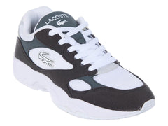 Tenis Lacoste Storm 96 VTG Negro y Blanco para Niño