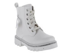 Botas Kassandra Blanco Plata para Niña
