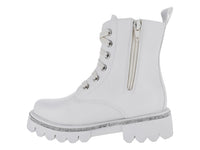 Botas Kassandra Blanco Plata para Niña