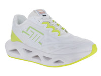 Tenis Steve Madden Hurdle Blanco con Lima para Mujer